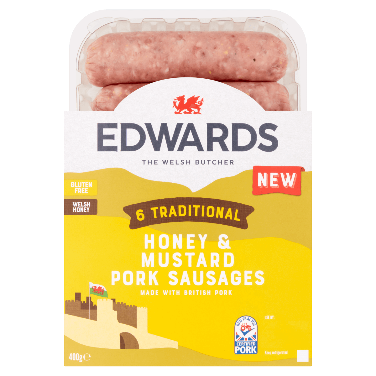 Honey & Mustard Pork Sausages