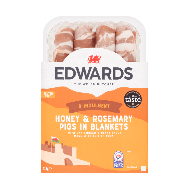 Edwards Honey & Rosemary Pigs in Blankets