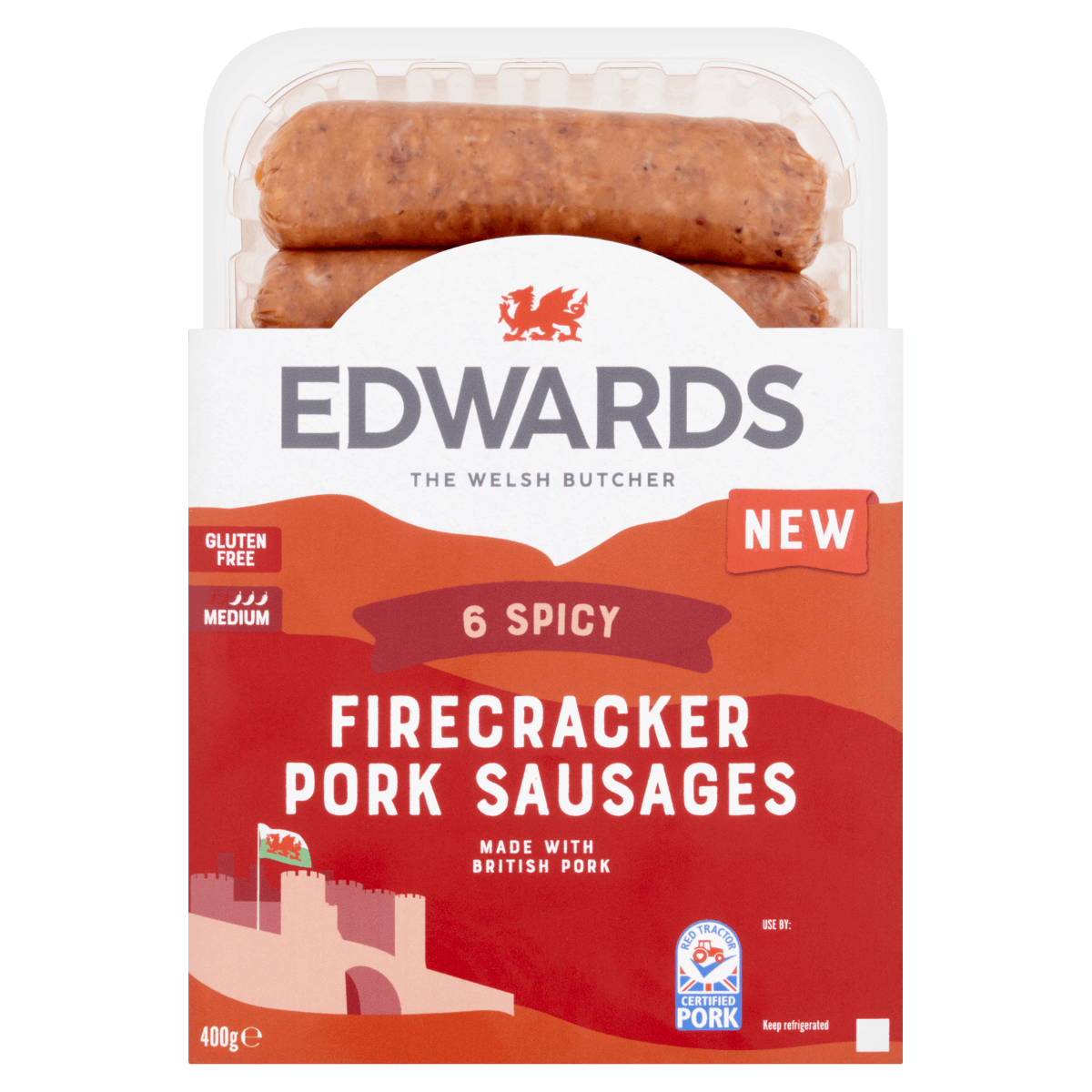 Firecracker Pork Sausages - Edwards