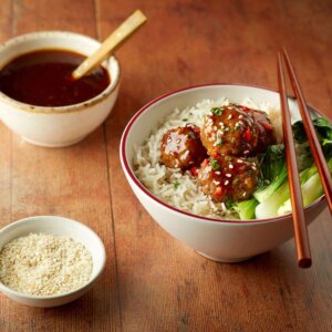 Asian Glazed Meatballs - Welsh Lamb Meatballs with Asian Glaze