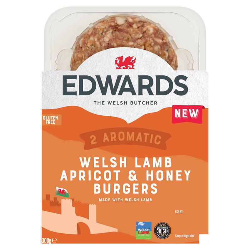 Welsh Lamb Apricot and Honey Burgers